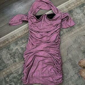 NWT sparkly purple dress